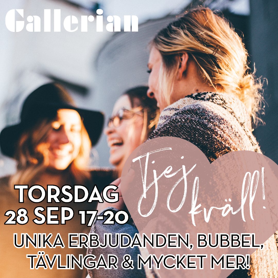 Tjejkväll_Gallerian_Motala